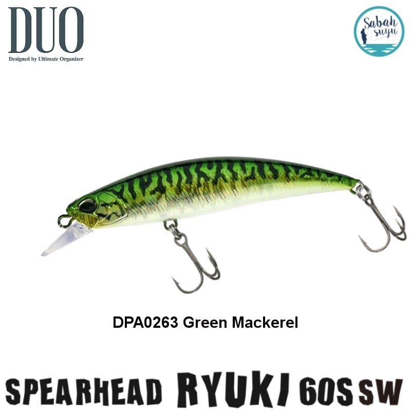 Duo Spearhead Ryuki 60S SW DPA0263 Green Mackerel