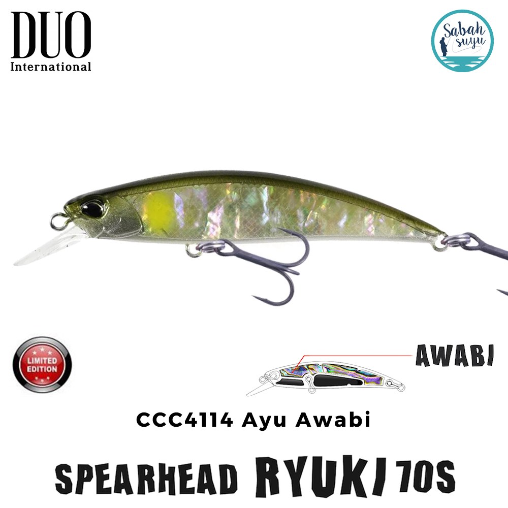 Duo Spearhead Ryuki 70S CCC4114 Ayu Awabi