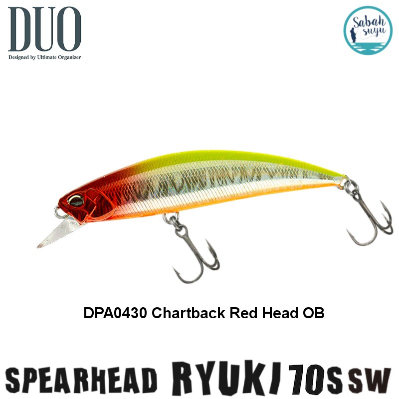 Duo Spearhead Ryuki 70S SW DPA0430 Chart Back Red Head OB