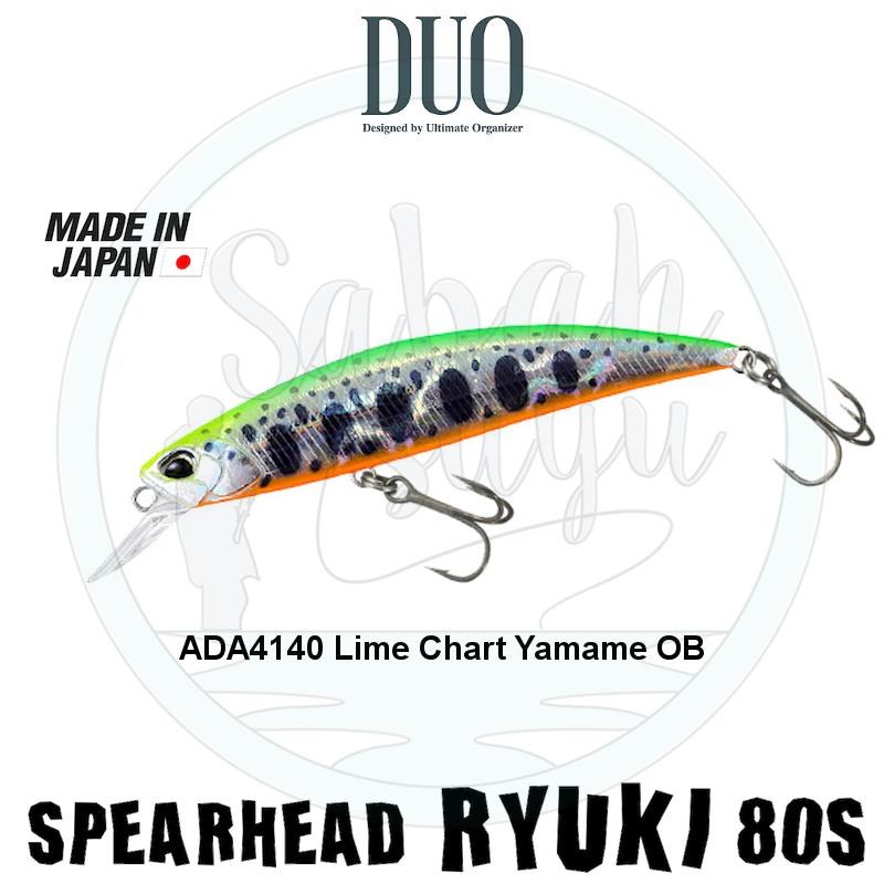Duo Spearhead Ryuki 80S ADA4140 Lime Chart Yamame OB