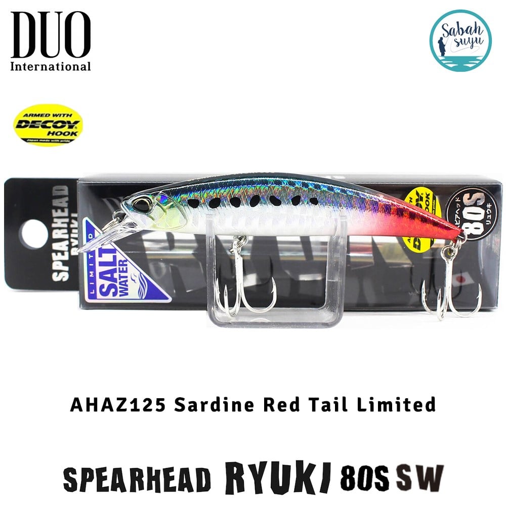 Duo Spearhead Ryuki 80S SW AHAZ125 Sardine Red Tail Limited