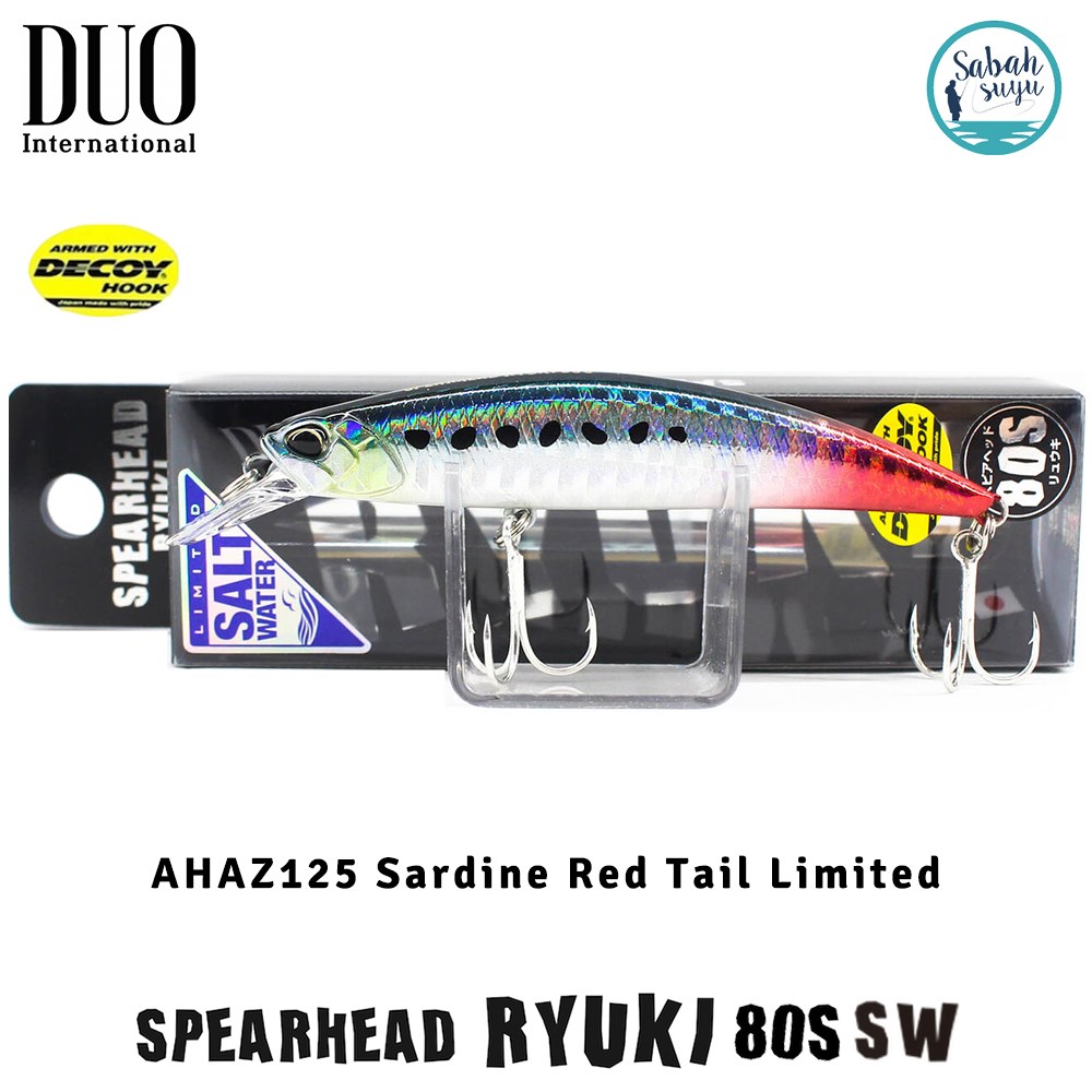 Duo Spearhead Ryuki 80S SW AHAZ125 Sardine Red Tail Limited