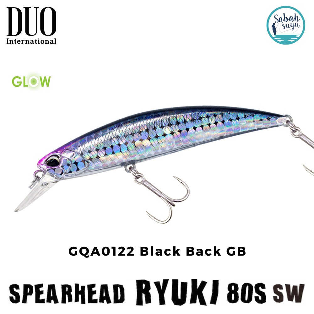 Duo Spearhead Ryuki 80S SW GQA0122 Black Back GB