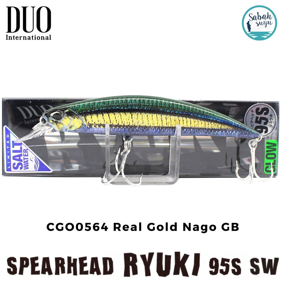 Duo Spearhead Ryuki 95S SW CGO0564 Real Gold Nago GB