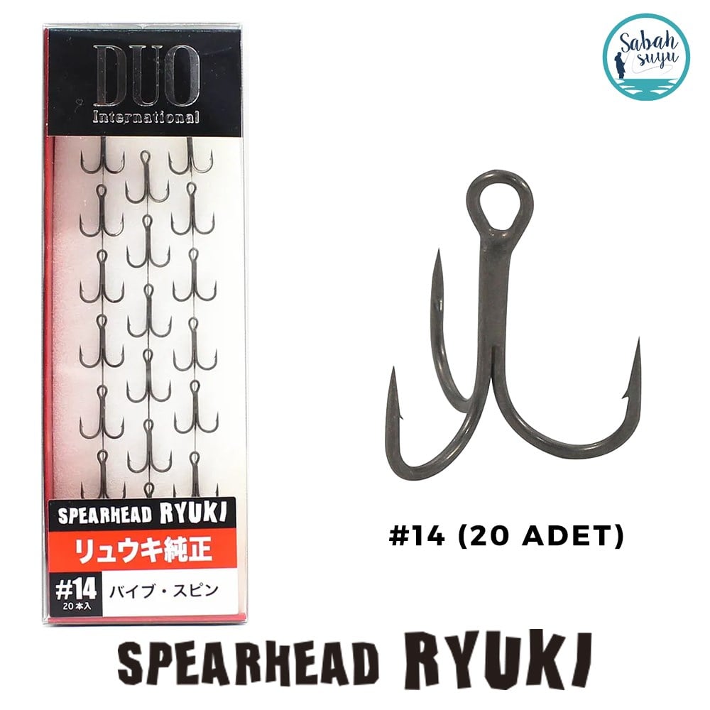 Duo Spearhead Ryuki Üçlü İğne #14 (20 Adet)