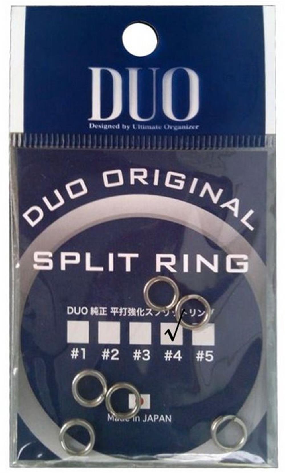 Duo Split Ring Halka #4 18kg 39lb (18 Adet)