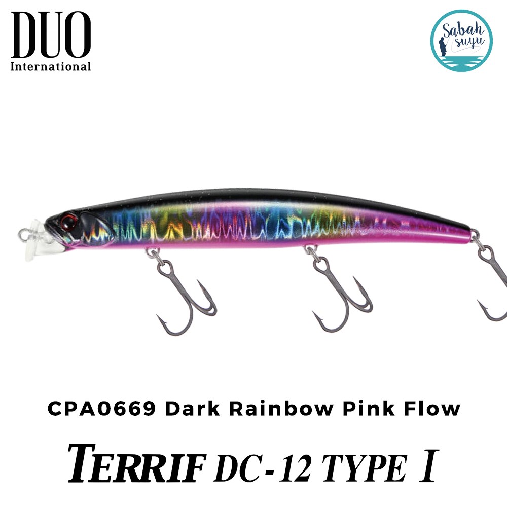 Duo Terrif DC-12 TYPE I CPA0669 Dark Rainbow Pink Flow