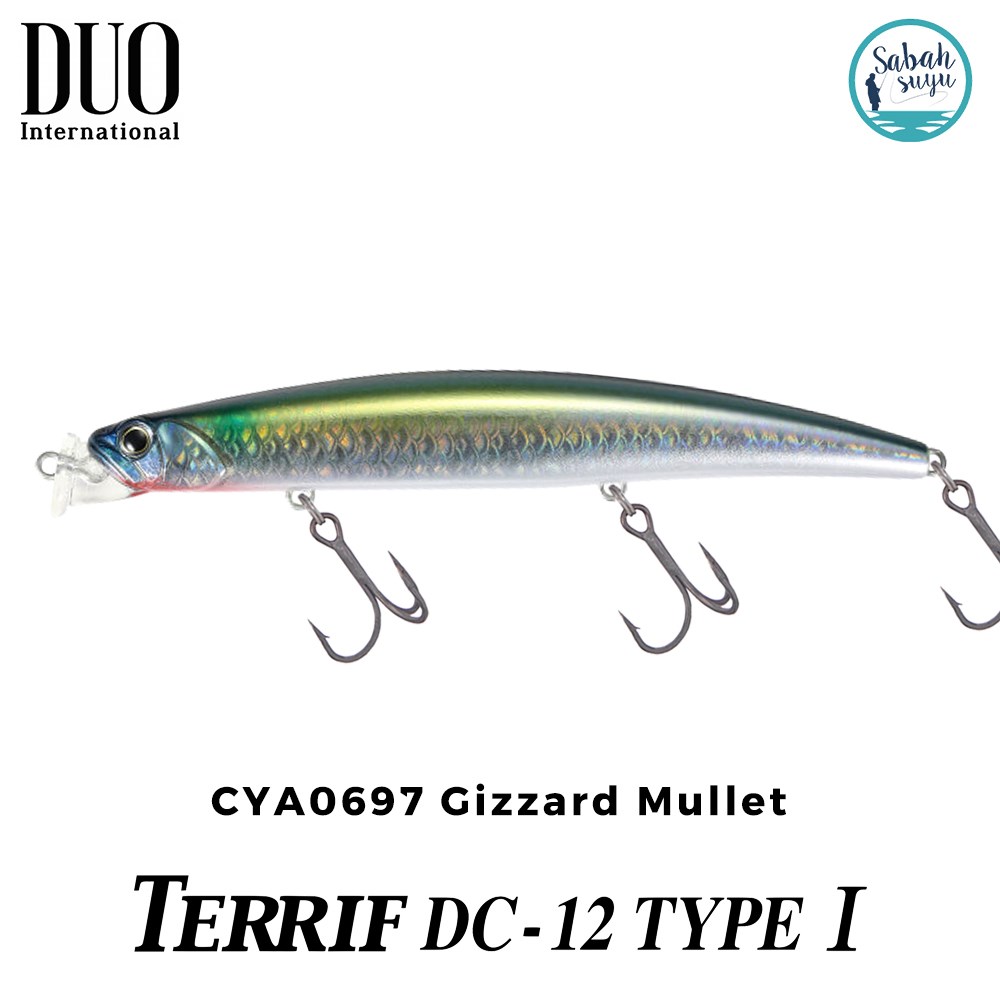 Duo Terrif DC-12 TYPE I CYA0697 Gizzard Mullet