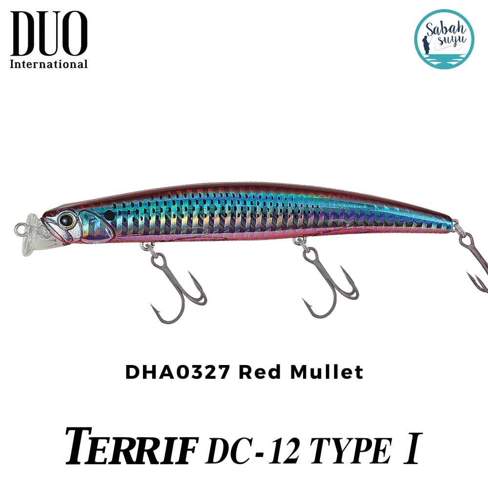 Duo Terrif DC-12 TYPE I DHA0327 Red Mullet