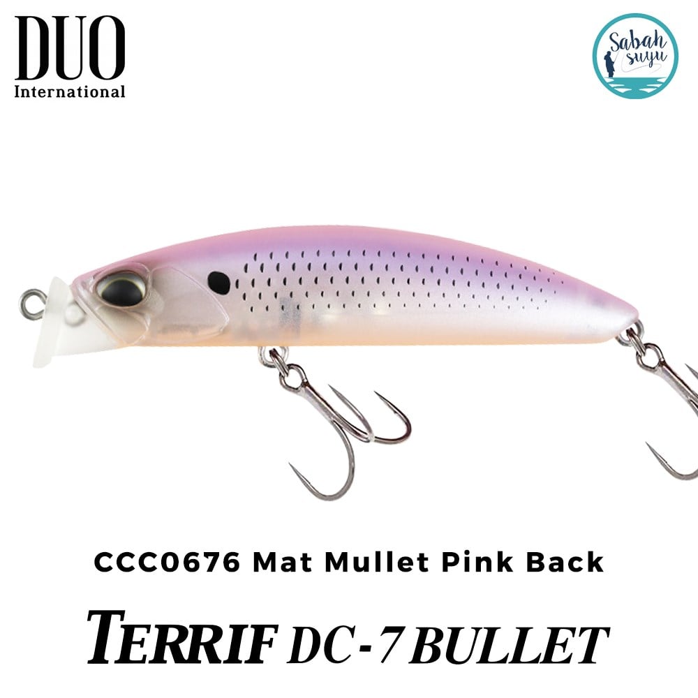 Duo Terrif DC-7 BULLET CCC0676 Mat Mullet Pink Back