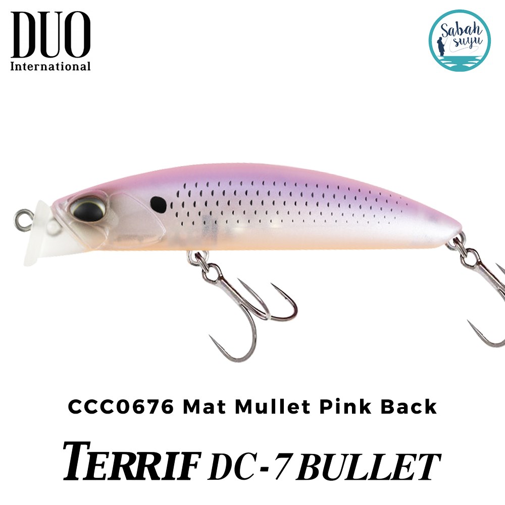 Duo Terrif DC-7 BULLET CCC0676 Mat Mullet Pink Back