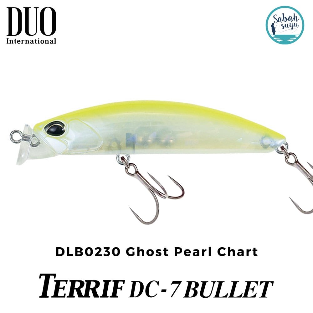 Duo Terrif DC-7 BULLET DLB0230 Ghost Pearl Chart