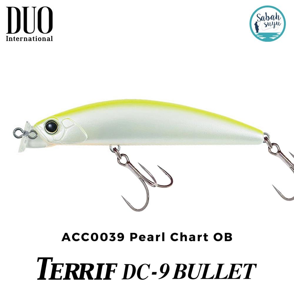 Duo Terrif DC-9 BULLET ACC0039 Pearl Chart OB