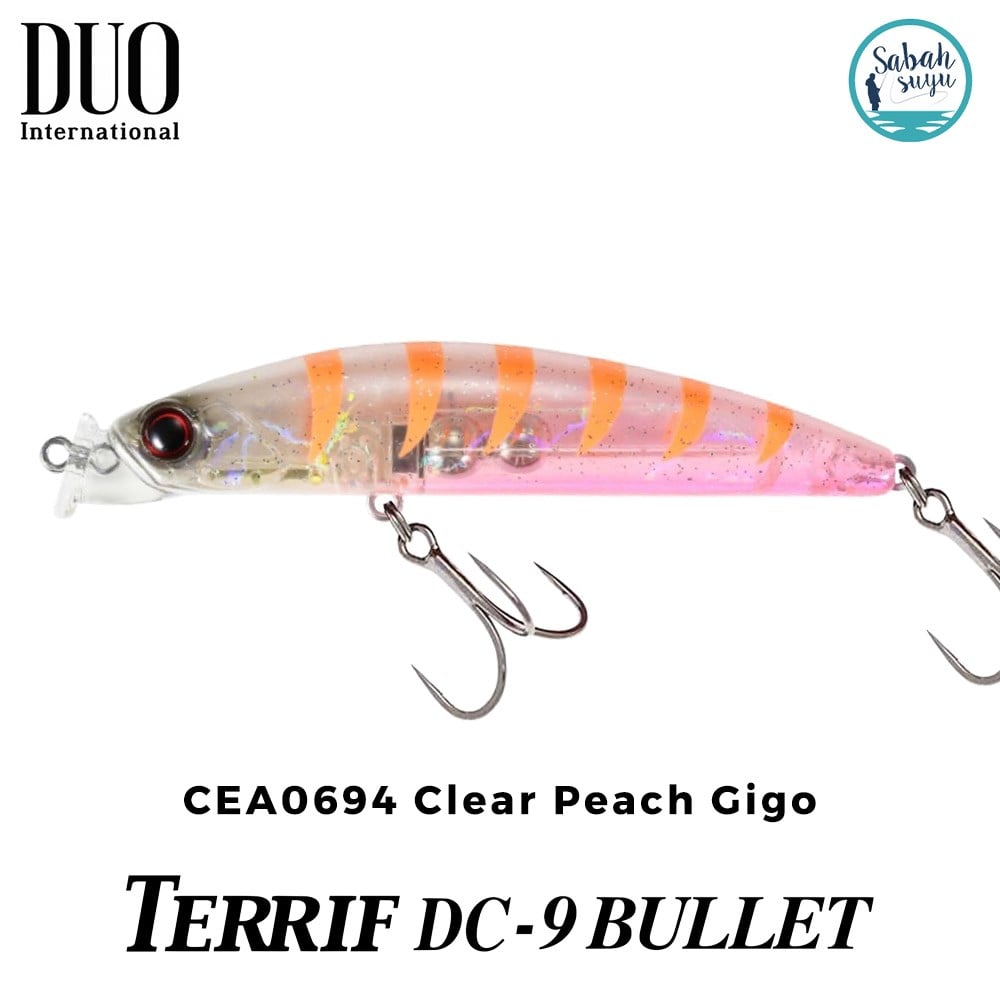 Duo Terrif DC-9 BULLET CEA0694 Clear Peach Gigo