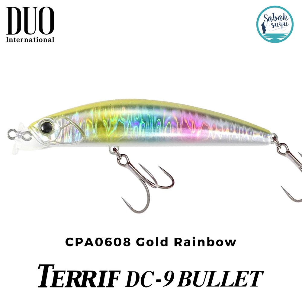 Duo Terrif DC-9 BULLET CPA0608 Gold Rainbow