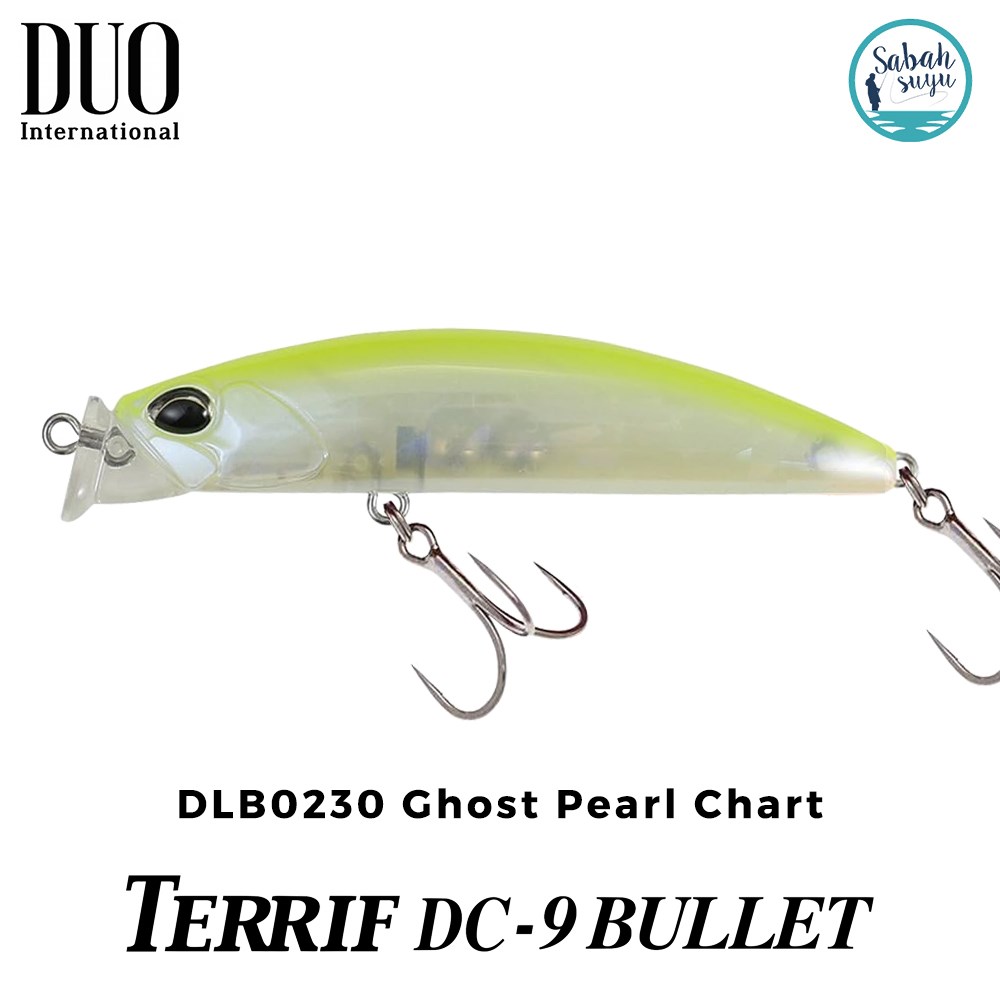 Duo Terrif DC-9 BULLET DLB0230 Ghost Pearl Chart
