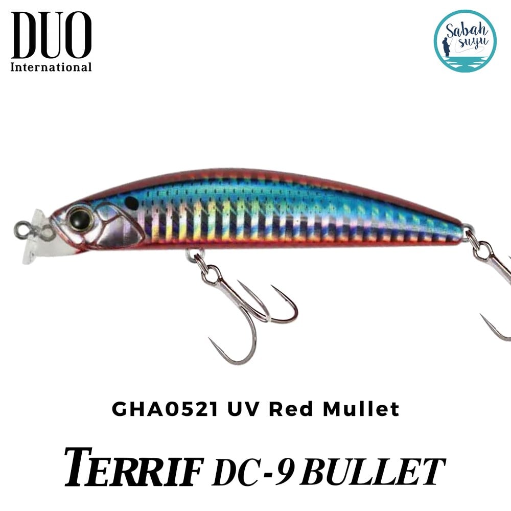 Duo Terrif DC-9 BULLET GHA0521 UV Red Mullet