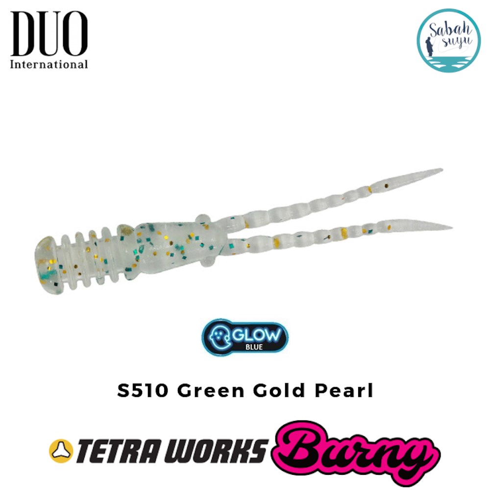Duo Tetra Works Burny LRF Silikon 42mm. S510 Green Gold Pearl