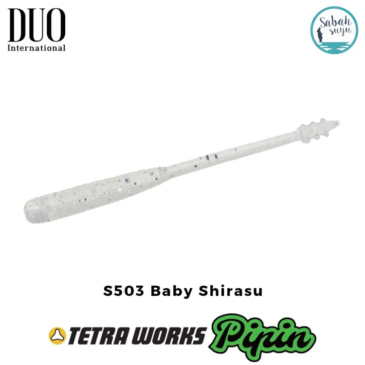 Duo Tetra Works Pipin LRF Silikon 45mm. S503 Baby Shirasu