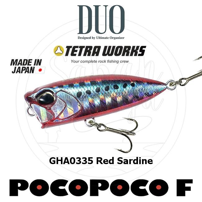Duo Tetra Works Pocopoco 40F GHA0335 Red Sardine