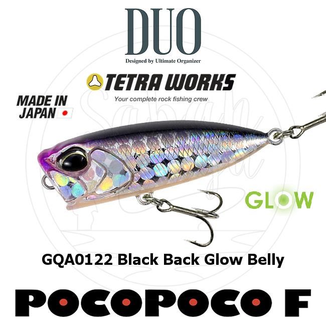 Duo Tetra Works Pocopoco 40F GQA0122 Black Back Glow Belly