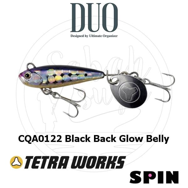 Duo Tetra Works Spin CQA0122 Black Back Glow Belly