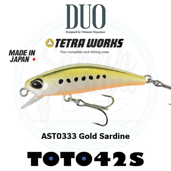 Duo Tetra Works Toto 42 AST0333 Gold Sardine