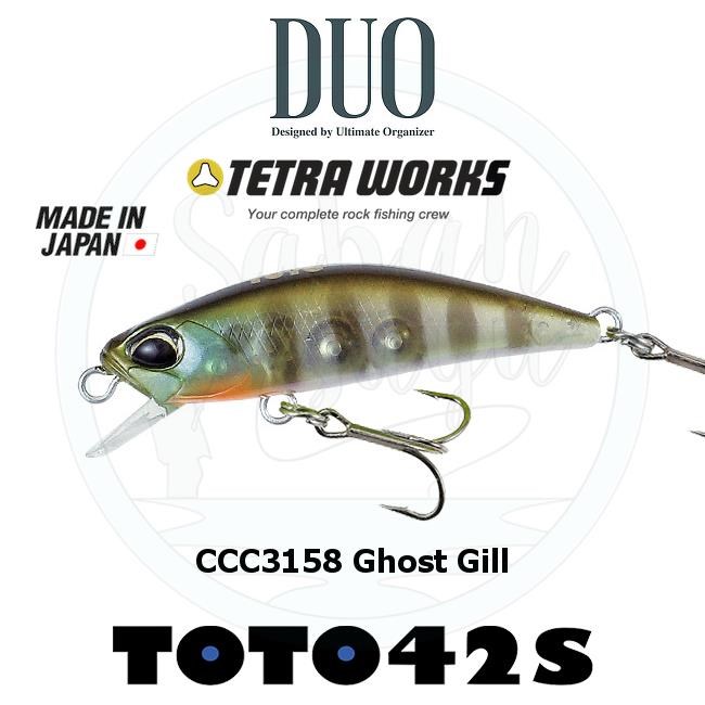 Duo Tetra Works Toto 42 CCC3158 Ghost Gill