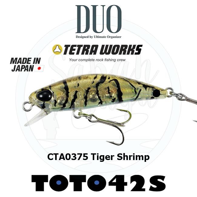 Duo Tetra Works Toto 42 CTA0375 Tiger Shrimp