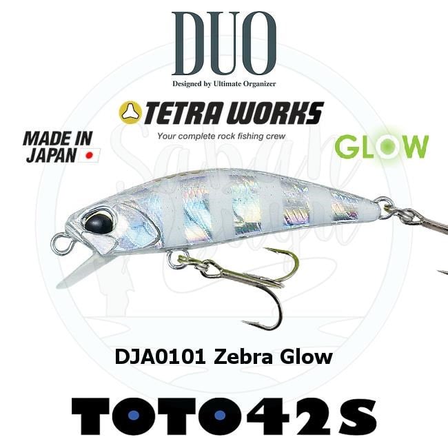 Duo Tetra Works Toto 42 DJA0101 Zebra Glow