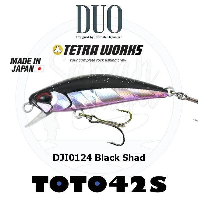 Duo Tetra Works Toto 42 DJI0124 Black Shad