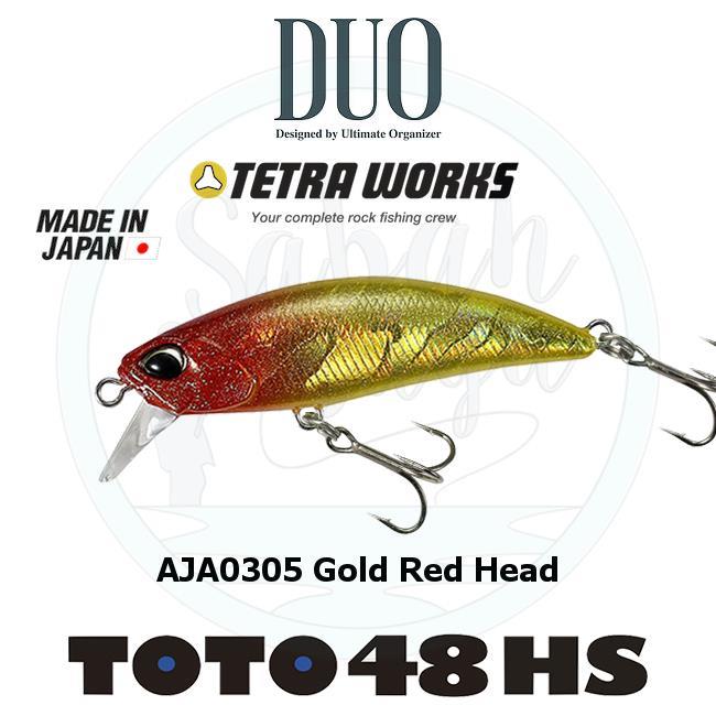 Duo Tetra Works Toto 48HS AJA0305 Gold Red Head