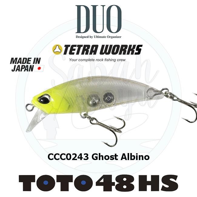 Duo Tetra Works Toto 48HS CCC0243 Ghost Albino