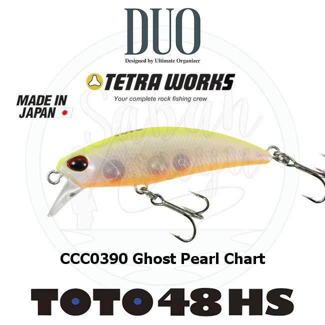 Duo Tetra Works Toto 48HS CCC0390 Ghost Pearl Chart Sahte Balık