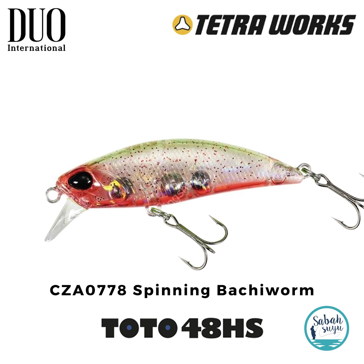 Duo Tetra Works Toto 48HS CZA0778 Spinning Bachiworm