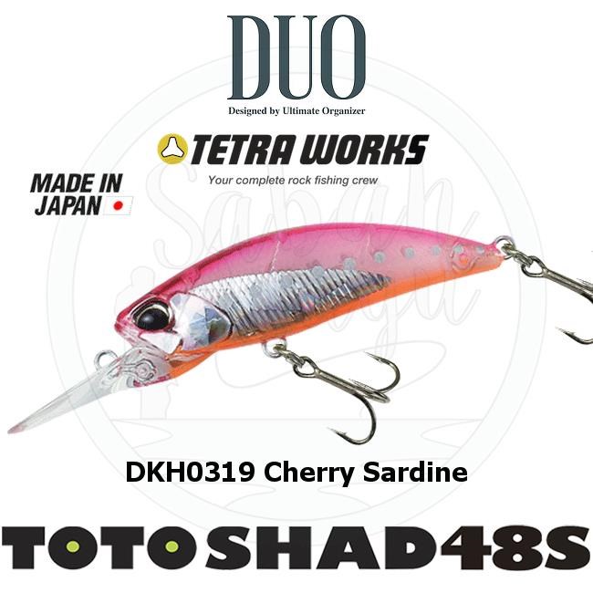 Duo Tetra Works Toto Shad 48S DKH0319 Cherry Sardine