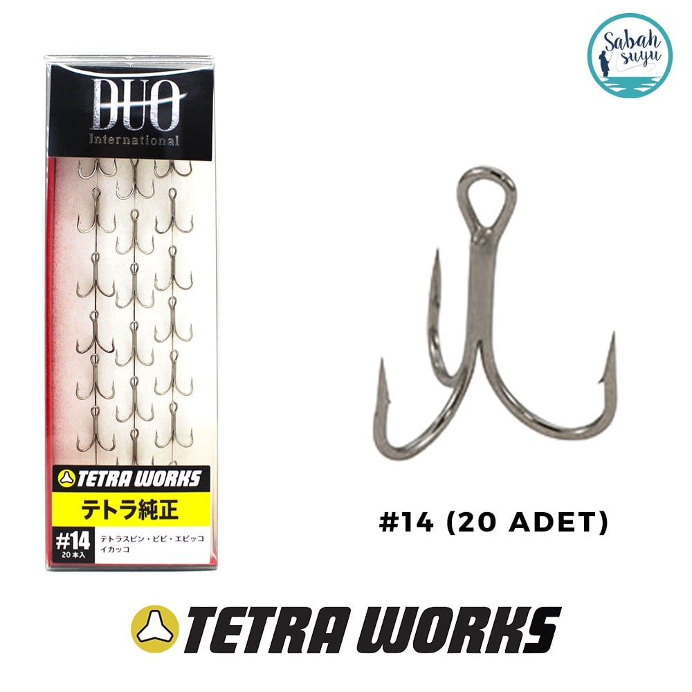Duo Tetra Works Üçlü İğne #14 (20 Adet)