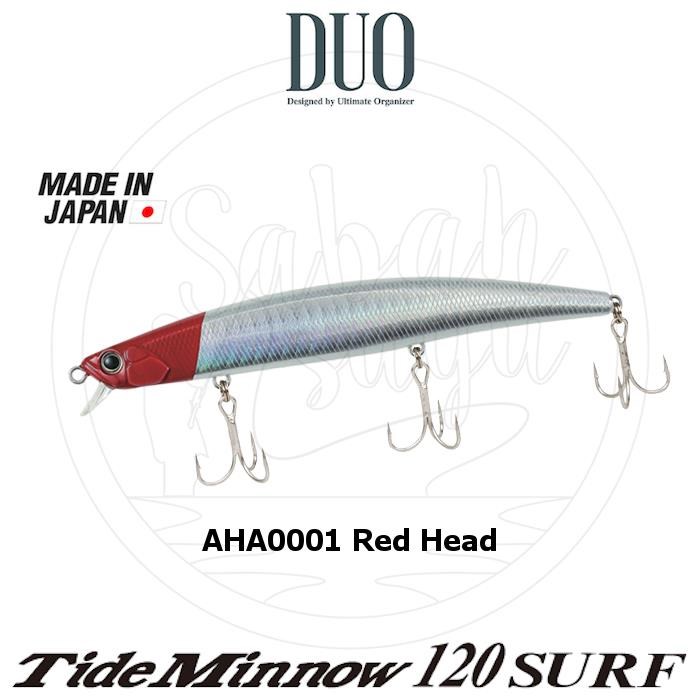 Duo Tide Minnow 120 SURF AHA0001 Red Head