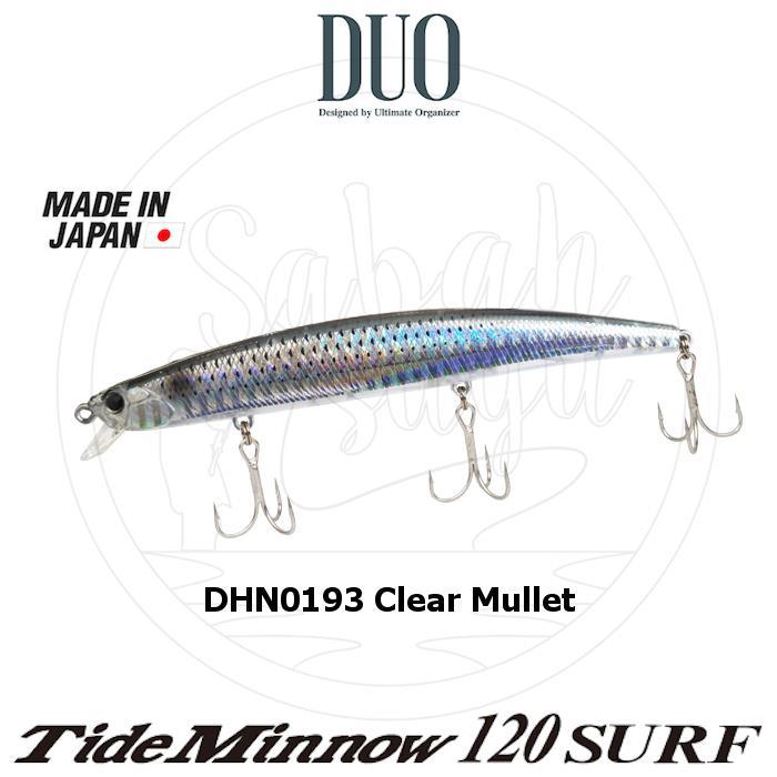 Duo Tide Minnow 120 SURF DHN0193 Clear Mullet