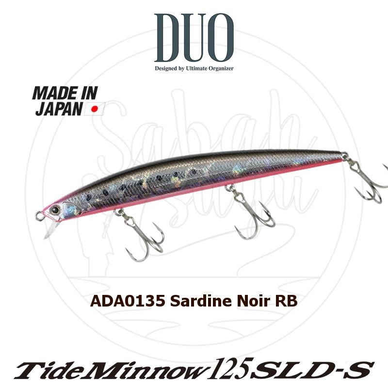 Duo Tide Minnow 125 SLD-S ADA0135 Sardine Noir RB