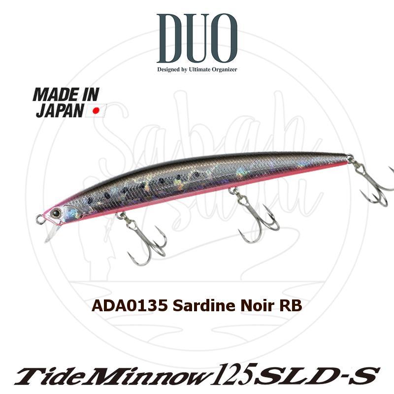 Duo Tide Minnow 125 SLD-S ADA0135 Sardine Noir RB
