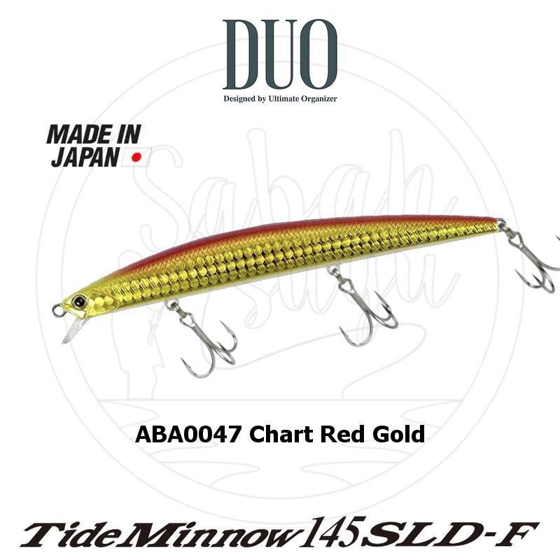 Duo Tide Minnow 145 SLD-F ABA0047 Chart Red Gold