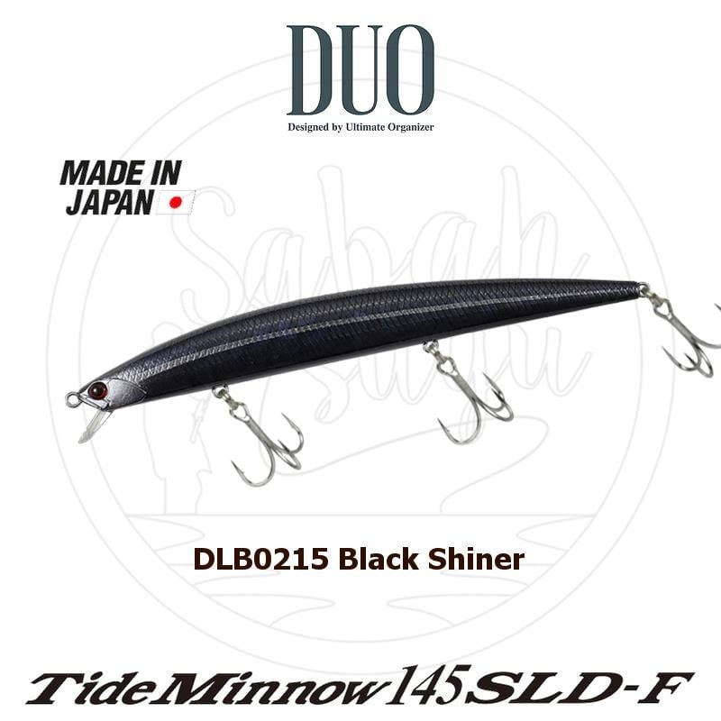 Duo Tide Minnow 145 SLD-F DLB0215 Black Shiner