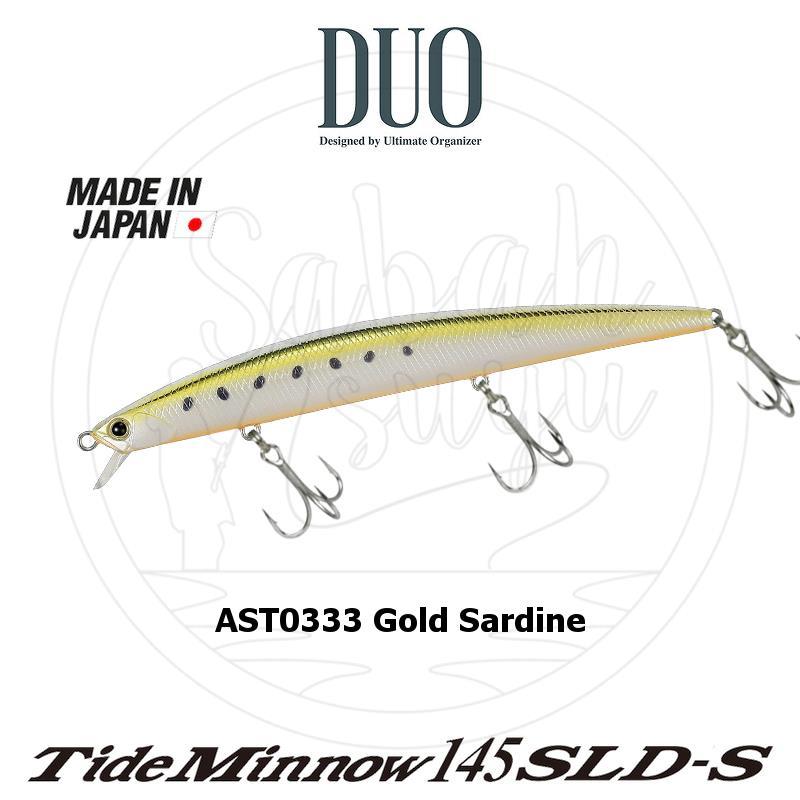 Duo Tide Minnow 145 SLD-S AST0333 Gold Sardine