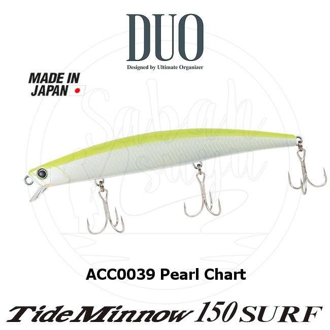 Duo Tide Minnow 150 SURF ACC0039 Pearl Chart OB