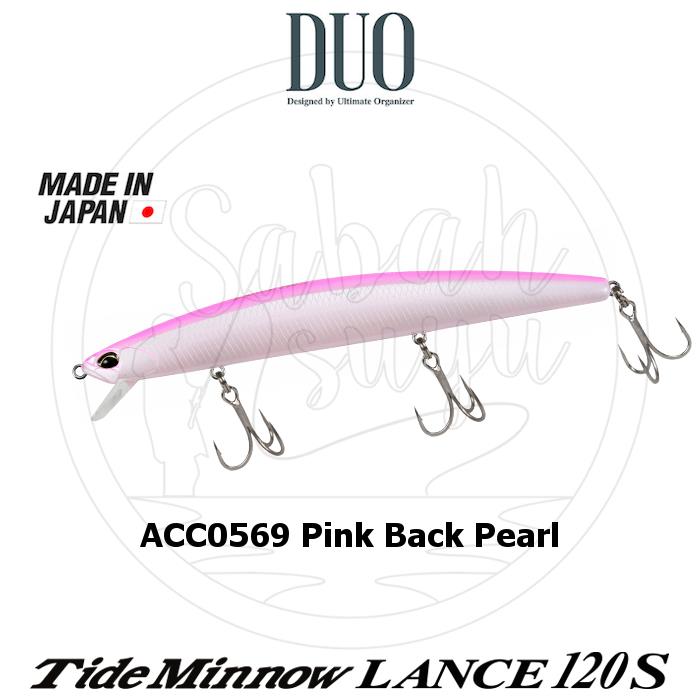 Duo Tide Minnow Lance 120S ACC0569 Pink Back Pearl
