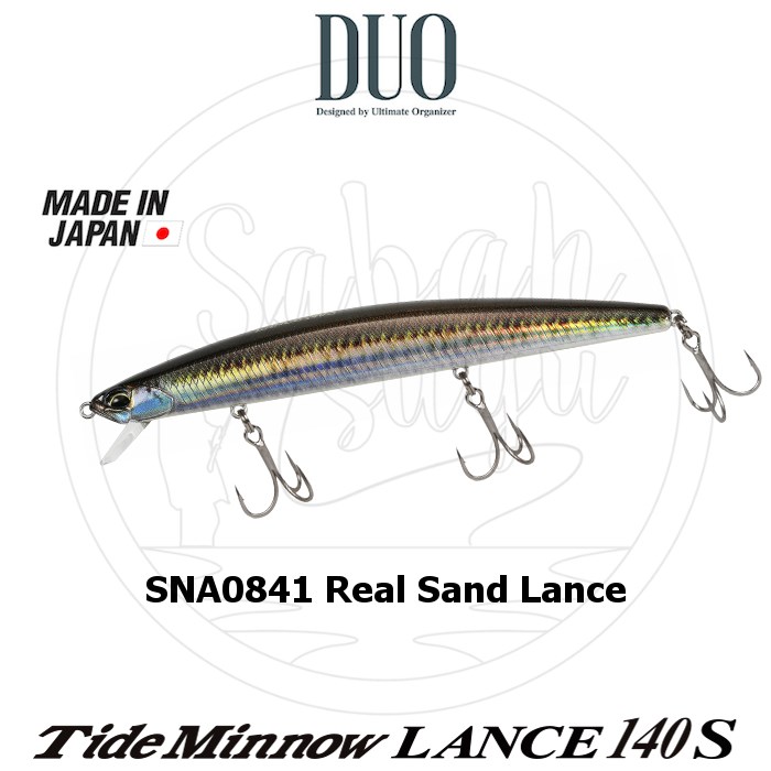 Duo Tide Minnow Lance 140S SNA0841 Real Sand Lance