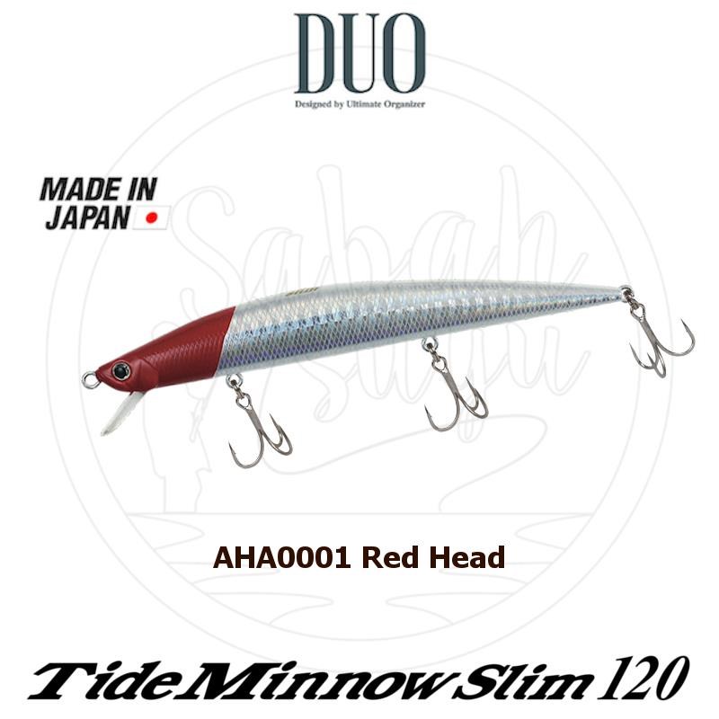 Duo Tide Minnow Slim 120 AHA0001 Red Head