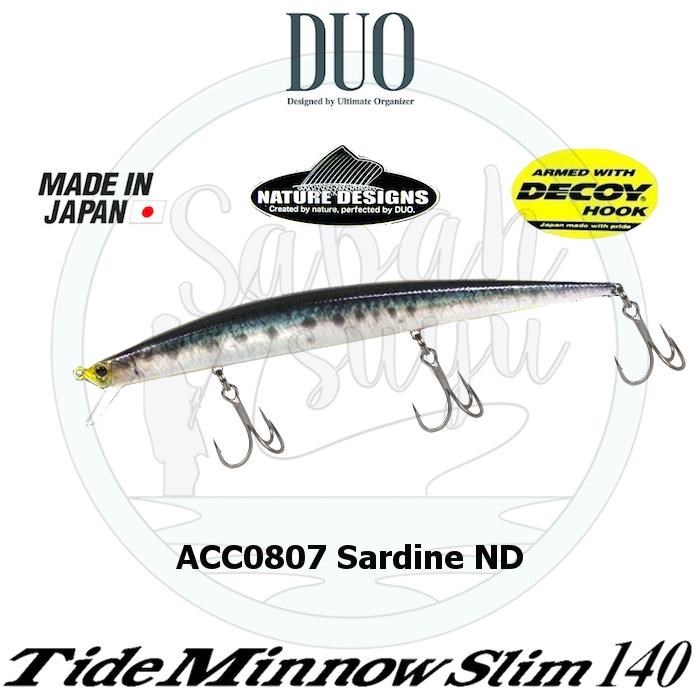 Duo Tide Minnow Slim 140 ACC0807 Sardine ND Sahte Balık