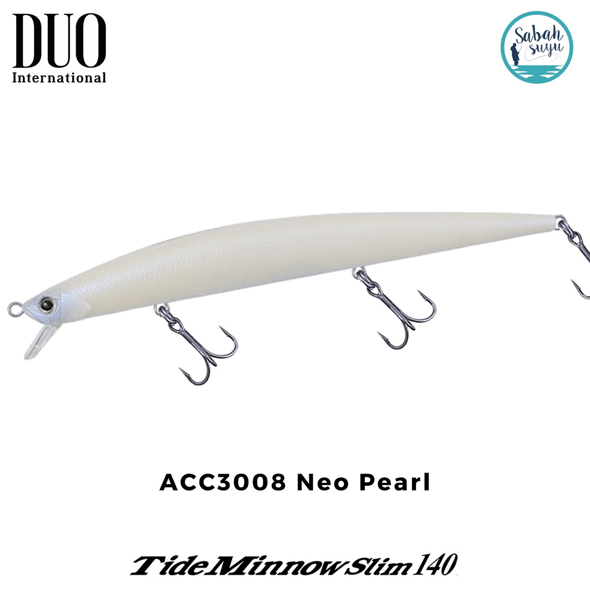 Duo Tide Minnow Slim 140 ACC3008 Neo Pearl